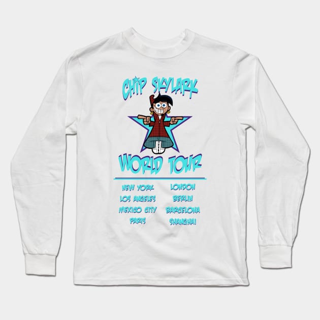 Chip Skylark Long Sleeve T-Shirt by clownshop